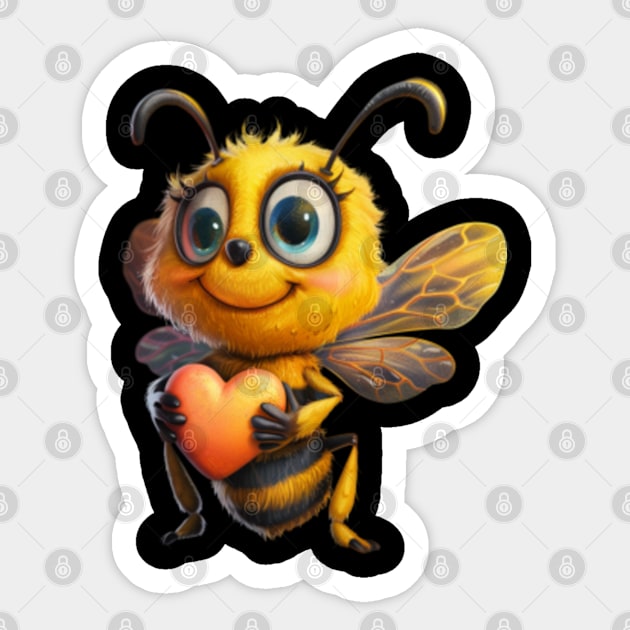 Unveil Hardworking Bees' Secrets Sticker by monkey Animal